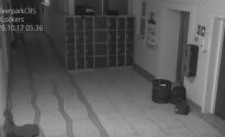 В школе ирландского города Корк снова засняли на видео проделки хулигана-невидимки